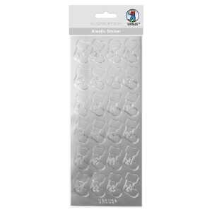 Ursus KREATIV STICKER 10x23CM,MOTIV:124,5ST.SILBER