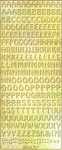 Ursus HOL.KREATIV STICKER 10x23CM,MOTIV 13,5ST.GOLD