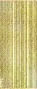 Ursus HOL.KREATIV STICKER 10x23CM,MOTIV 33,5ST.GOLD