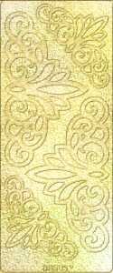 Ursus HOL.KREATIV STICKER 10x23CM,MOTIV 45,5ST.GOLD