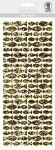 Ursus FLITTER STICKER "GOLD FISCH"