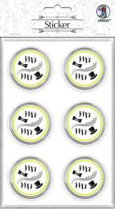 Ursus STICKER "HOCHZEIT" MR. & MR.