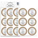 Ursus STICKER "HOCHZEIT" SAVE THE DATE