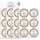 Ursus STICKER "HOCHZEIT" SAVE THE DATE