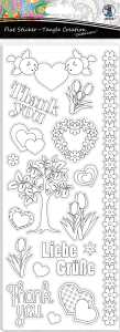 Ursus FLAT STICKER TANGLE CREATION "FESTLICHKEITEN"