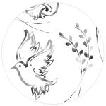 Ursus CHARITY 200G.DIN A4,5BL.SILBER MOTIV 03