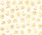 Ursus BRILLANT 230G.DIN A4,5BL.GOLD HAPPY BIRTHDAY