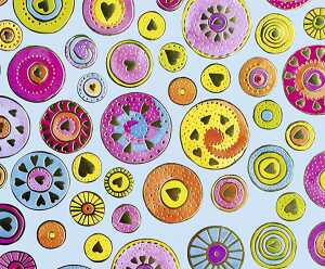 Ursus MAGIC MOMENTS 22x33CM,5BL.POP ART HELLBLAU/SI