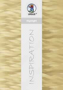 Ursus HIGHLIGHT 215G.23x33CM,5BL.GOLD WELLEN