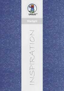 Ursus STARLIGHT 200G.23x33CM,5BL.DUNKELBLAU