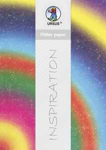 Ursus RAINBOW FLITTER PAP.220G.23x33CM,5BL.ARC