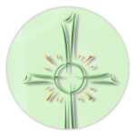 Ursus TONKTN.220G.DIN A4,5BL.CHR.SYMBOLE KREUZ