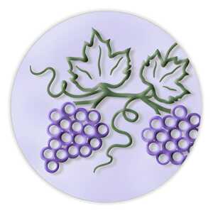 Ursus TONKTN.220G.DIN A4,5BL.CHR.SYMBOLE TRAUBE