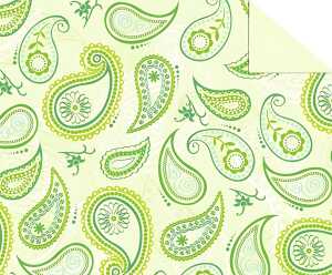 Ursus TONKTN.220G.DIN A4,5BL.PAISLEY GRÜN