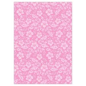 Ursus FLOCKKARTON "HIBISKUS"220G.A4,5BL.5FARBEN