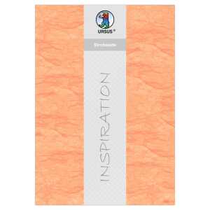 Ursus STROHSEIDE 25G.23x33CM,5BL.APRICOT