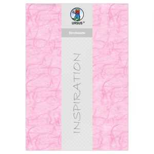 Ursus STROHSEIDE 25G.23x33CM,5BL.ROSA