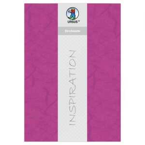 Ursus STROHSEIDE 25G.23x33CM,5BL.BROMBEER