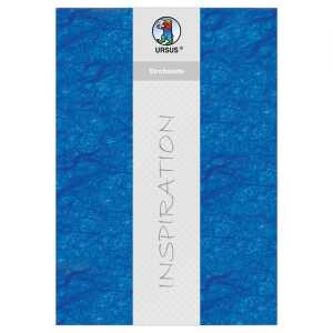 Ursus STROHSEIDE 25G.23x33CM,5BL.DUNKELBLAU
