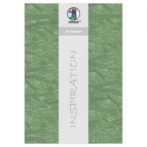 Ursus STROHSEIDE 25G.23x33CM,5BL.DUNKELGRÜN