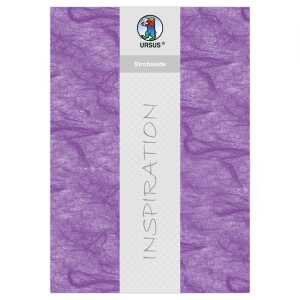 Ursus STROHSEIDE 25G.23x33CM,5BL.LILA