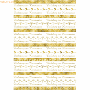 Ursus DESIGNKTN."BORDÜREN"GOLD.200G.DIN A4,25BL.M02
