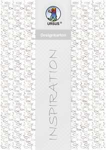 Ursus DESIGNKARTON "SILBER" 200G.DIN A4,5BL.MO.5