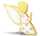 Ursus SILHOUETTENKARTON 300G.23x33CM,SCHMETTERLING 4008525234258