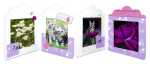 Ursus SILHOUETTENKARTON 300G.23x33CM,BLUMEN 4008525234302