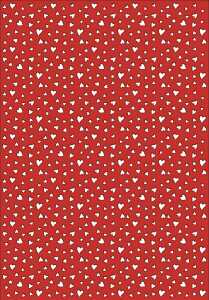 Ursus SILHOUETTENKARTON 300G.23x33CM,HERZEN 4008525234340