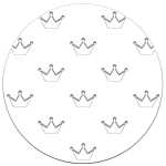 Ursus SILHOUETTENKARTON 300G.23x33CM,KRONEN