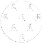 Ursus SILHOUETTENKARTON 300G.23x33CM,SEGELBOOTE...