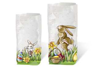 Ursus GESCHENK-BODENBEUTEL OSTERN 14,5x23,5CM,10ST.
