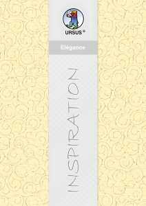 Ursus ELEGANCE 220G.23x32CM,5BL.BAROCK CHAMOIS