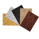 Ursus GLITTERKARTON 330G.DIN A4,5BL.SORT. "EXCLUSIVE"