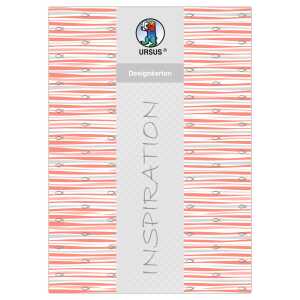 Ursus DESIGNKARTON JESUS ORANGE 200G. A4,5BL.MO2