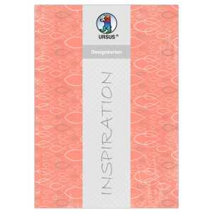 Ursus DESIGNKARTON JESUS ORANGE 200G. A4,5BL.MO3