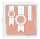 Ursus DESIGNKARTON JESUS ORANGE 200G. A4,25BL.MO3