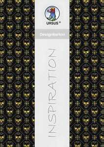 Ursus DESIGNKARTON SKULL 200G. A4,5BL.MO2