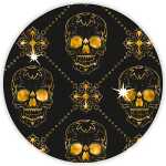 Ursus DESIGNKARTON SKULL 200G. A4,25BL.MO2