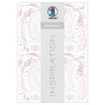 Ursus DESIGNKARTON RELIGION PINK 200G. A4,5BL.MO1