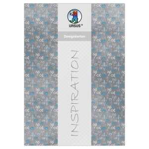 Ursus DESIGNKARTON RELIGION BLUE 200G. A4,5BL.MO2