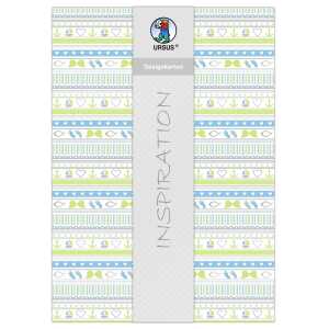 Ursus DESIGNKARTON "MEINE TAUFE" JUNGE 200G. A4,5BL.MO2