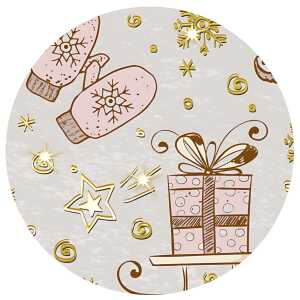 Ursus DESIGNKARTON CHRISTM.CELEBRATION 200G.A4,25BL.MO2