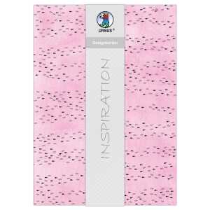 Ursus DESIGNKARTON HALLELUJA 200G.A4,5BL.MO3 ROSA