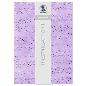 Ursus DESIGNKARTON HALLELUJA 200G.A4,5BL.MO4 FLIEDER