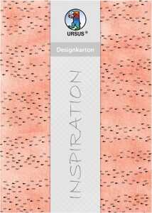 Ursus DESIGNKARTON HALLELUJA 200G.A4,25BL.MO2 KORALLE