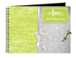 Ursus DESIGNKARTON HALLELUJA 200G.A4,25BL.MO6 APFELGRÜN