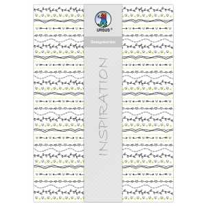 Ursus DESIGNKARTON HOCHZEIT 200G.A4,5BL.MO3