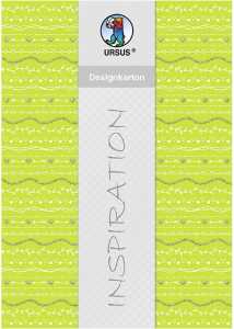 Ursus DESIGNKARTON HOCHZEIT 200G.A4,25BL.MO4